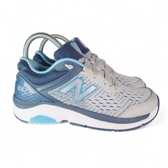 New Balance 847 v4 Narrow Fit Walking Aluminum Indigo WW847LG4 Women's 7 (2A) - Picture 4 of 11